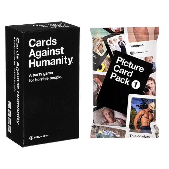 Cards Against Humanity 2.0 Core Game + o Mini Extensie cu 30 de Carti - Red Goblin