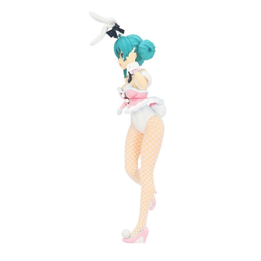 Figurina Hatsune Miku BiCute Bunnies PVC Hatsune Miku White Rabbit Baby Pink Ver 28 cm - Red Goblin