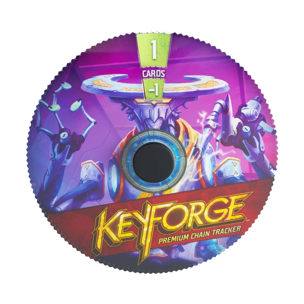 Accesoriu Keyforge Premium Chain Tracker Red Goblin