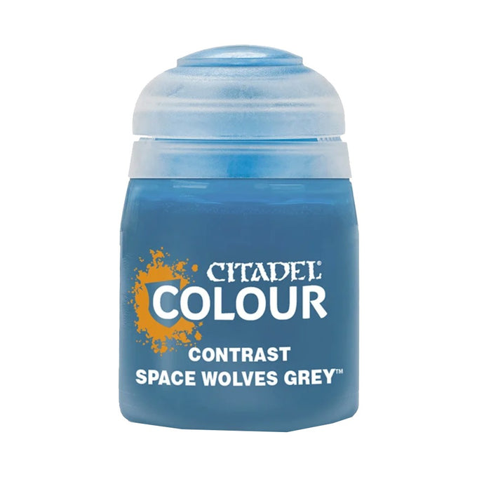 Warhammer Contrast Paint - Space Wolves Grey - Red Goblin