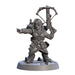 Miniatura Nepictata Elemental Beacon - Golemmar Gnome E (with hat and steam crossbow) - Red Goblin