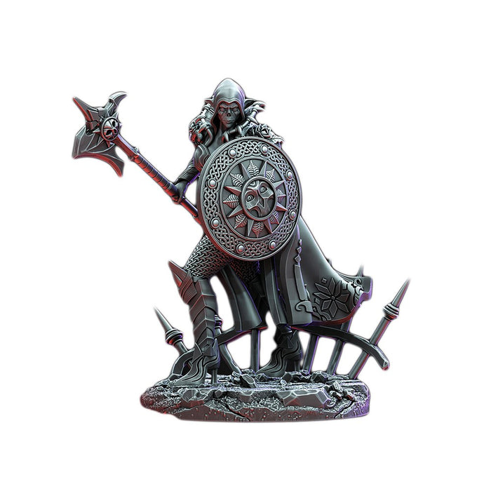 Miniatura Nepictata Elemental Beacon - Daughter of Lilith v3 - Red Goblin