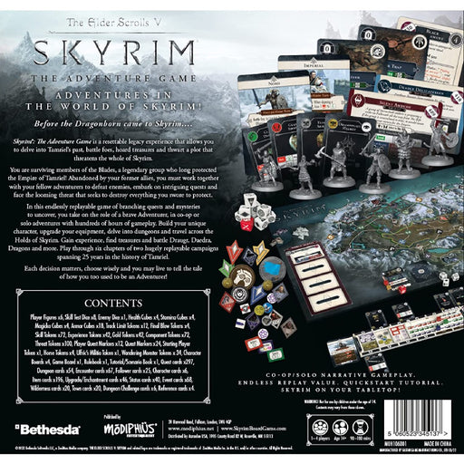 The Elder Scrolls Skyrim - Adventure Board Game - Red Goblin
