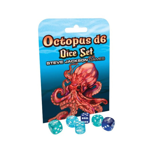 Set Zaruri Octopus d6 - Red Goblin