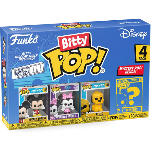 Set 4 Mini Figurine Bitty POP Disney - Mickey - Red Goblin