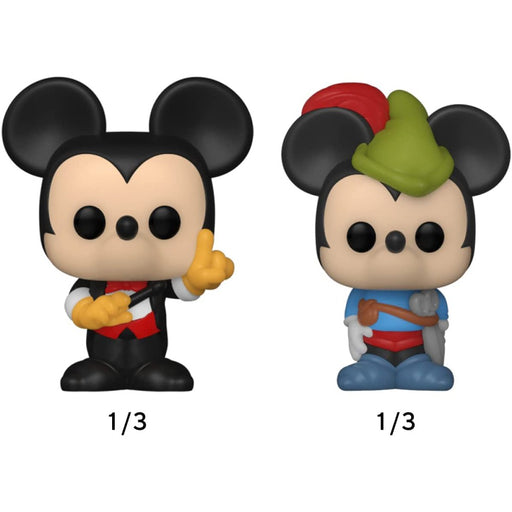 Set 4 Mini Figurine Bitty POP Disney - Sorcerer Mickey - Red Goblin