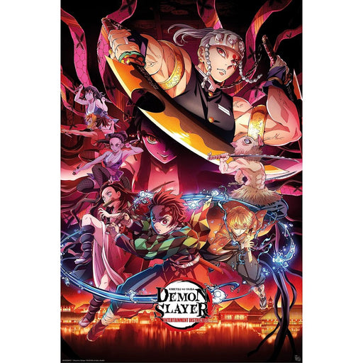 Poster Demon Slayer - Entertainment District (91.5x61) - Red Goblin