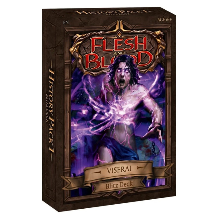 Flesh and Blood TCG - History Pack 1 Blitz Deck - Viserai - Red Goblin