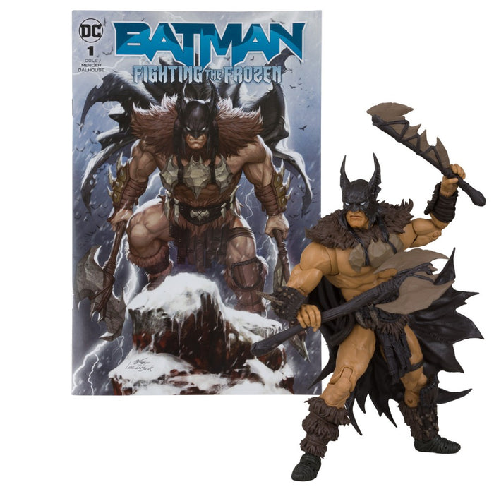 Figurina Articulata si Comic Book DC Direct Page Punchers Batman (Batman - Fighting The Frozen Comic) 18 cm - Red Goblin