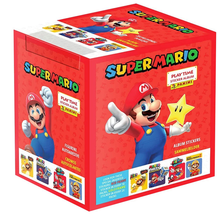 Set Super Mario Play Time Sticker Collection Display (36) - Red Goblin