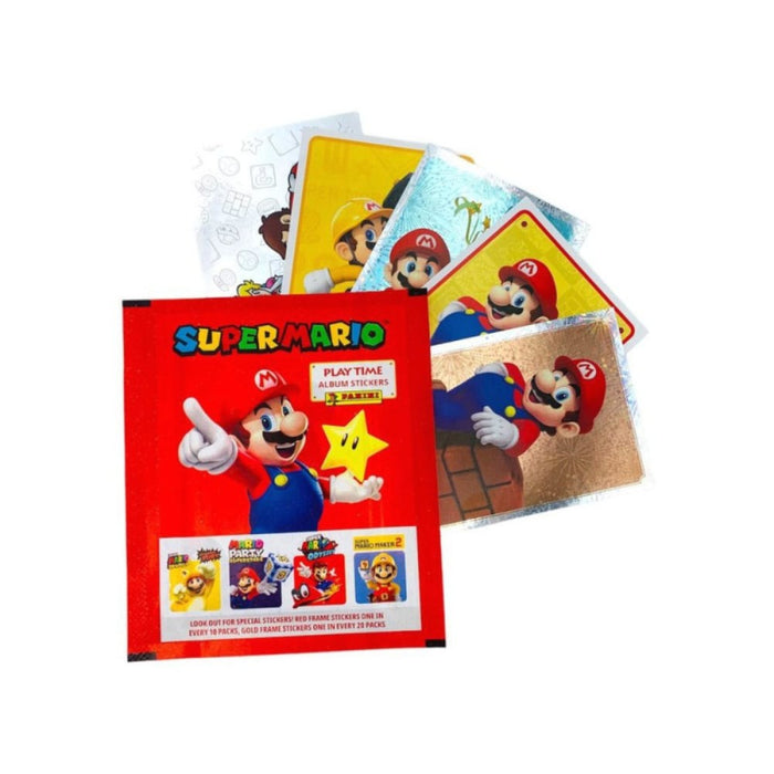 Set Super Mario Play Time Sticker Collection Display (36) - Red Goblin
