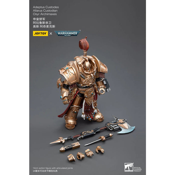 Figurina Articulata Warhammer 40k 1/18 Adeptus Custodes Allarus Custodian Osyr Archimaxes 14 cm - Red Goblin