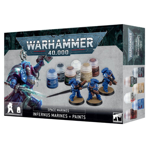 Warhammer 40.000 - Infernus Marines + Paints - Red Goblin