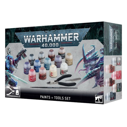 Warhammer 40.000 - Paints + Tools Set - Red Goblin