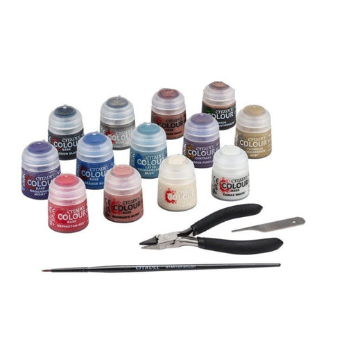 Warhammer 40.000 - Paints + Tools Set - Red Goblin