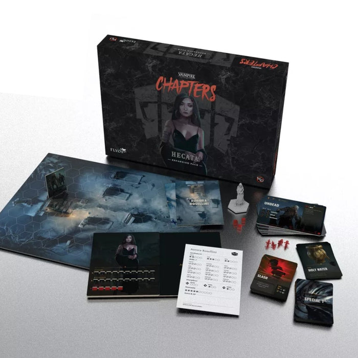 Vampire The Masquerade – CHAPTERS - Hecata Expansion - Red Goblin