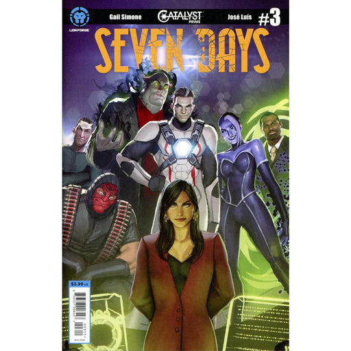Limited Series - Catalyst Prime Seven Days (incomplete missing 02) - Red Goblin