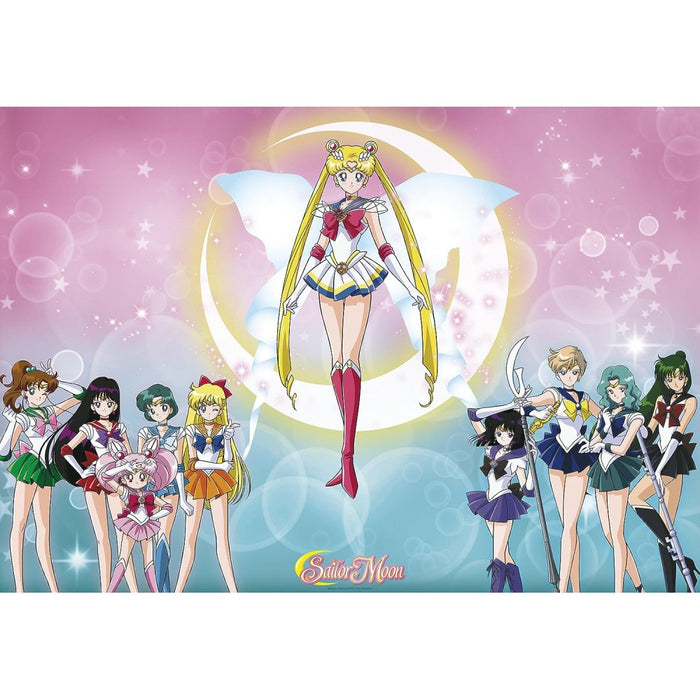 Poster Maxi Sailor Moon - 91.5x61 - Sailor Warriors - Red Goblin
