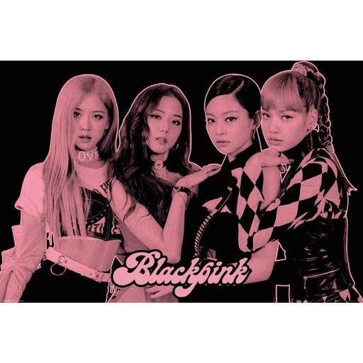 Poster Maxi Black Pink - 91.5x61 - Group Pink - Red Goblin