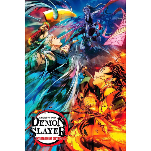Poster Maxi Demon Slayer - 91.5x61 - Key Art 2 - Red Goblin