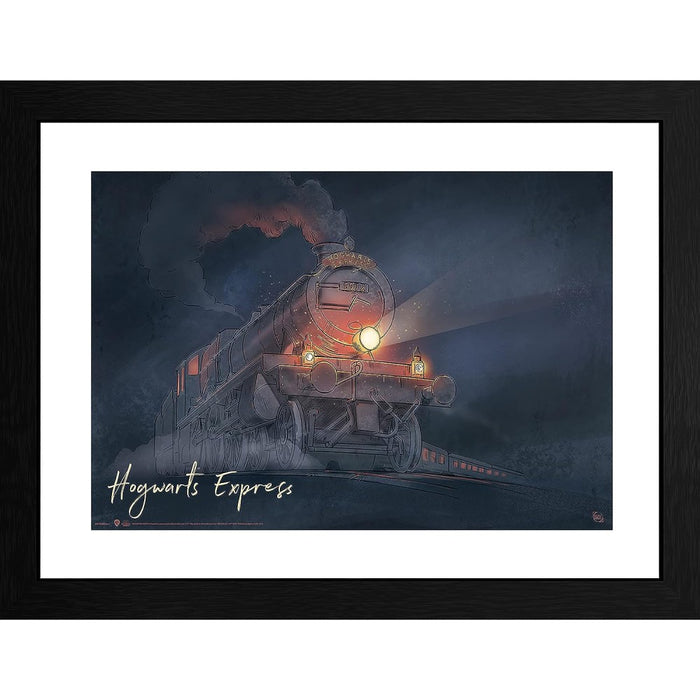 Poster cu Rama Harry Potter - Hogwarts Express (30x40) - Red Goblin