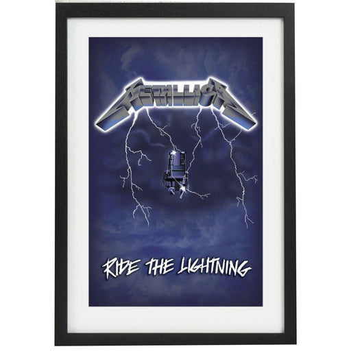 Poster cu Rama Metallica - Ride the Lightning (30x40) - Red Goblin