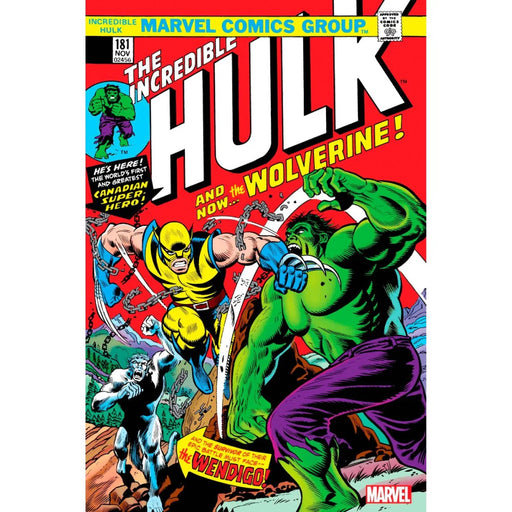 Incredible Hulk 181 Facsimile Edition Foil Var - Red Goblin