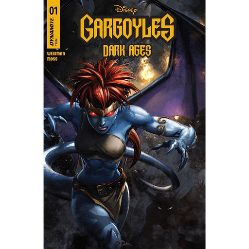 Gargoyles Dark Ages 01 Cvr A Crain - Red Goblin