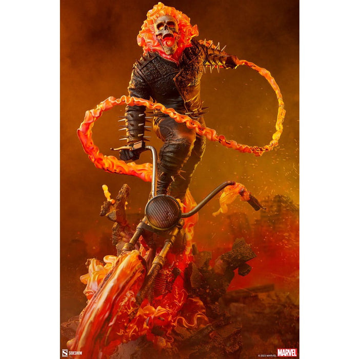 Precomanda Figurina Marvel Premium Format Ghost Rider 53 cm - Red Goblin