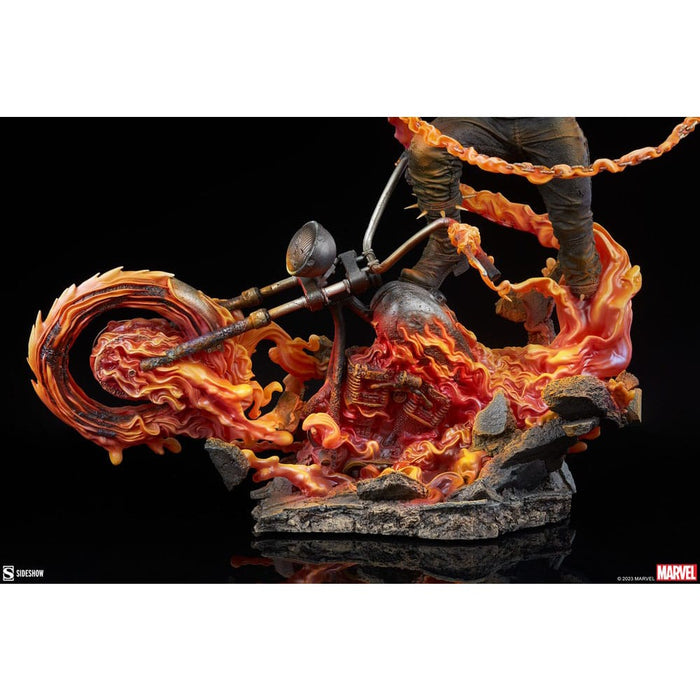 Precomanda Figurina Marvel Premium Format Ghost Rider 53 cm - Red Goblin