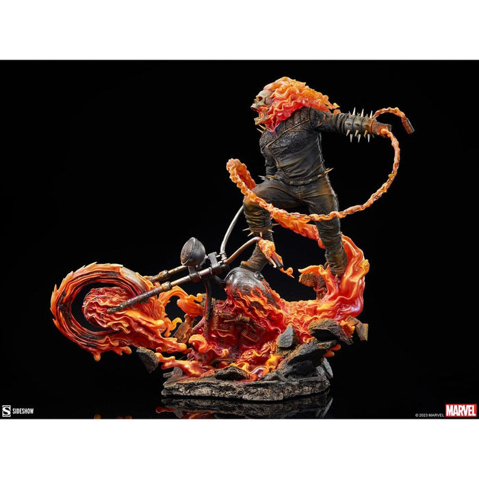 Precomanda Figurina Marvel Premium Format Ghost Rider 53 cm - Red Goblin