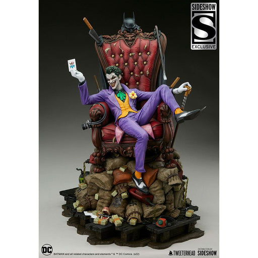 Precomanda Figurina DC Comics Maquette 1/4 The Joker 66 cm - Red Goblin