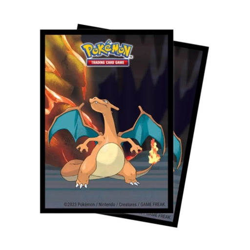 UP - Gallery Series Scorching Summit 65ct Deck Protectors for Pokemon - Red Goblin