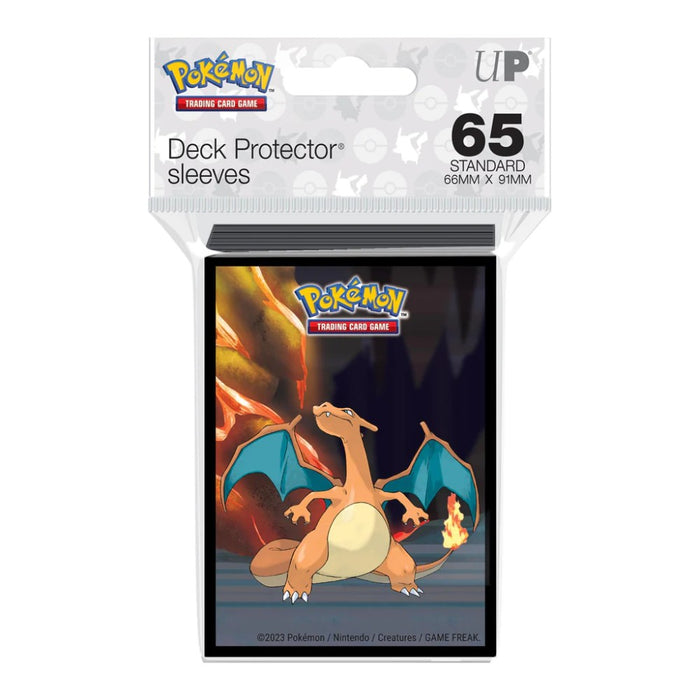 UP - Gallery Series Scorching Summit 65ct Deck Protectors for Pokemon - Red Goblin