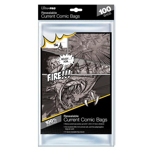 Ultra PRO: Comic Bags - Current Size (resigilabile) - Red Goblin