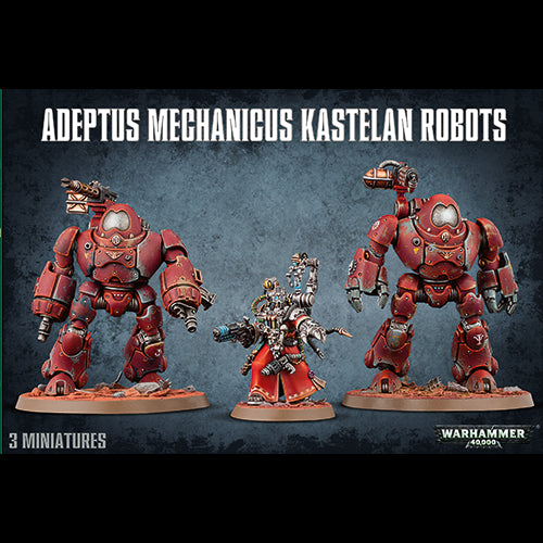 Warhammer: Adeptus Mechanicus Kastelan Robots - Red Goblin