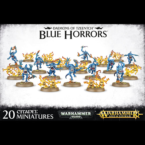 Warhammer: Daemons Of Tzeentch Blue Horrors - Red Goblin