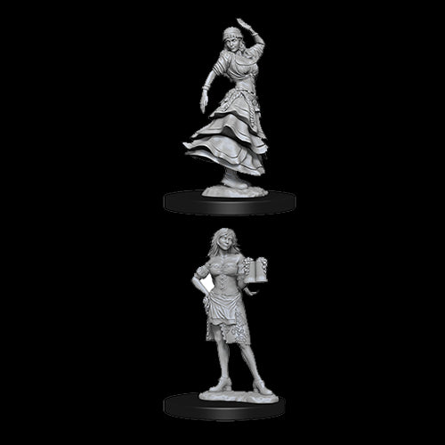 Pathfinder Unpainted Miniatures: Bartender/Dancing Girl - Red Goblin