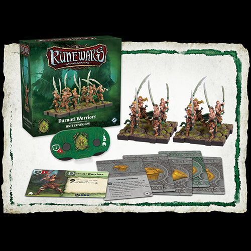 Runewars Miniatures Game - Darnati Warriors - Red Goblin