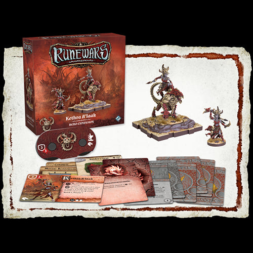Runewars Miniatures Game - Kethra A'laak - Red Goblin
