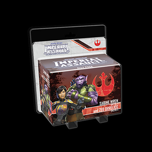 Star Wars: Imperial Assault – Sabine Wren and Zeb Orrelios Ally Pack - Red Goblin