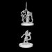Pathfinder Unpainted Miniatures: Gnome Female Druid - Red Goblin