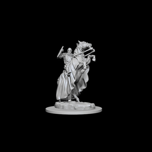 Pathfinder Unpainted Miniatures: Knight On Horse - Red Goblin