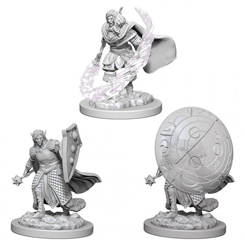 D&D Nolzur's Marvelous Unpainted Miniatures: Elf Male Cleric - Red Goblin