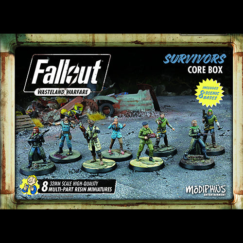 Fallout: Wasteland Warfare - Survivors Core Box - Red Goblin