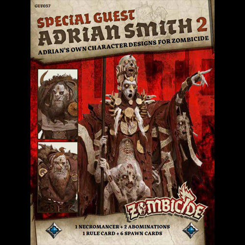 Zombicide Green Horde: Special Guest - Adrian Smith - Red Goblin