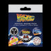 Pin Badges: Back to the Future 5-Pack DeLorean - Red Goblin