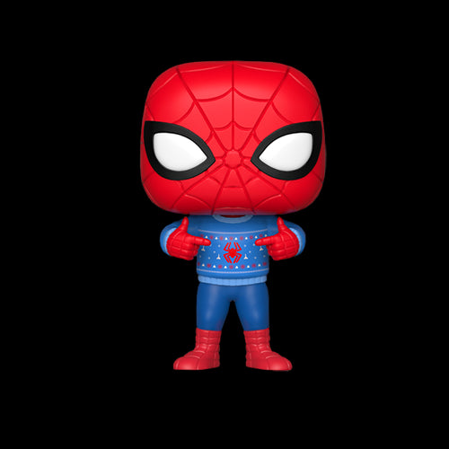 Funko Pop: Marvel: Holiday Spider-Man w/ Ugly Sweater - Red Goblin