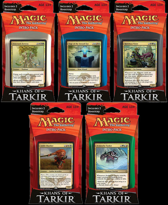 Magic: the Gathering - Khans of Tarkir Intro Pack: Sultai Schemers - Red Goblin