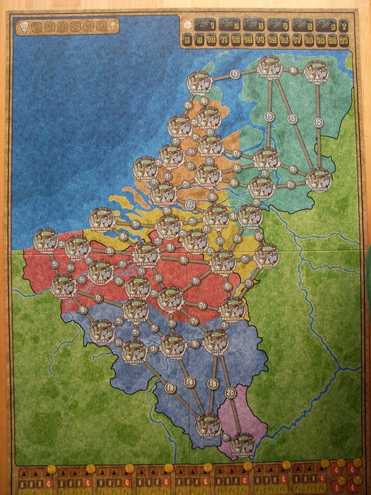 Power Grid: Benelux/Central Europe - Red Goblin